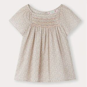 Bonpoint Girls Blouse Smockee Grenade